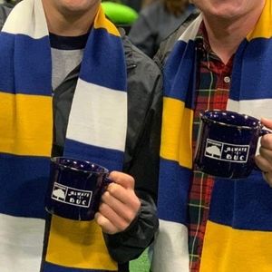 VTG Boyd Buchanan School Chattanooga Tennessee Blue /Gold Unisex Scarf 58" x 8"